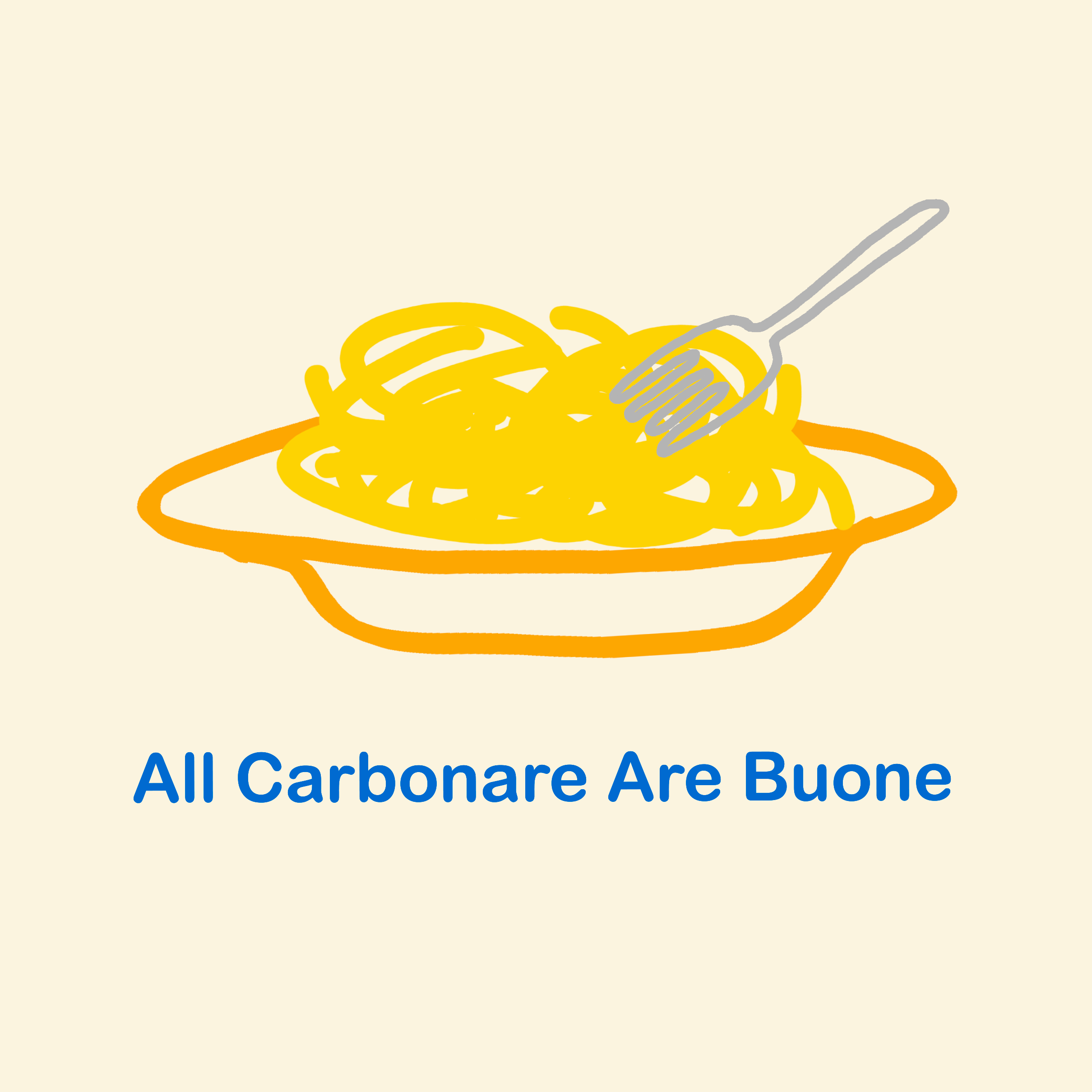 All Carbonare Are Buone