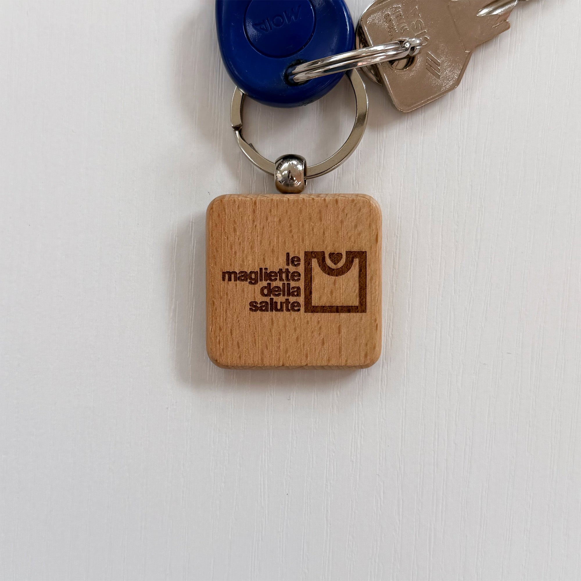 Portachiavi in legno — frasi di casa