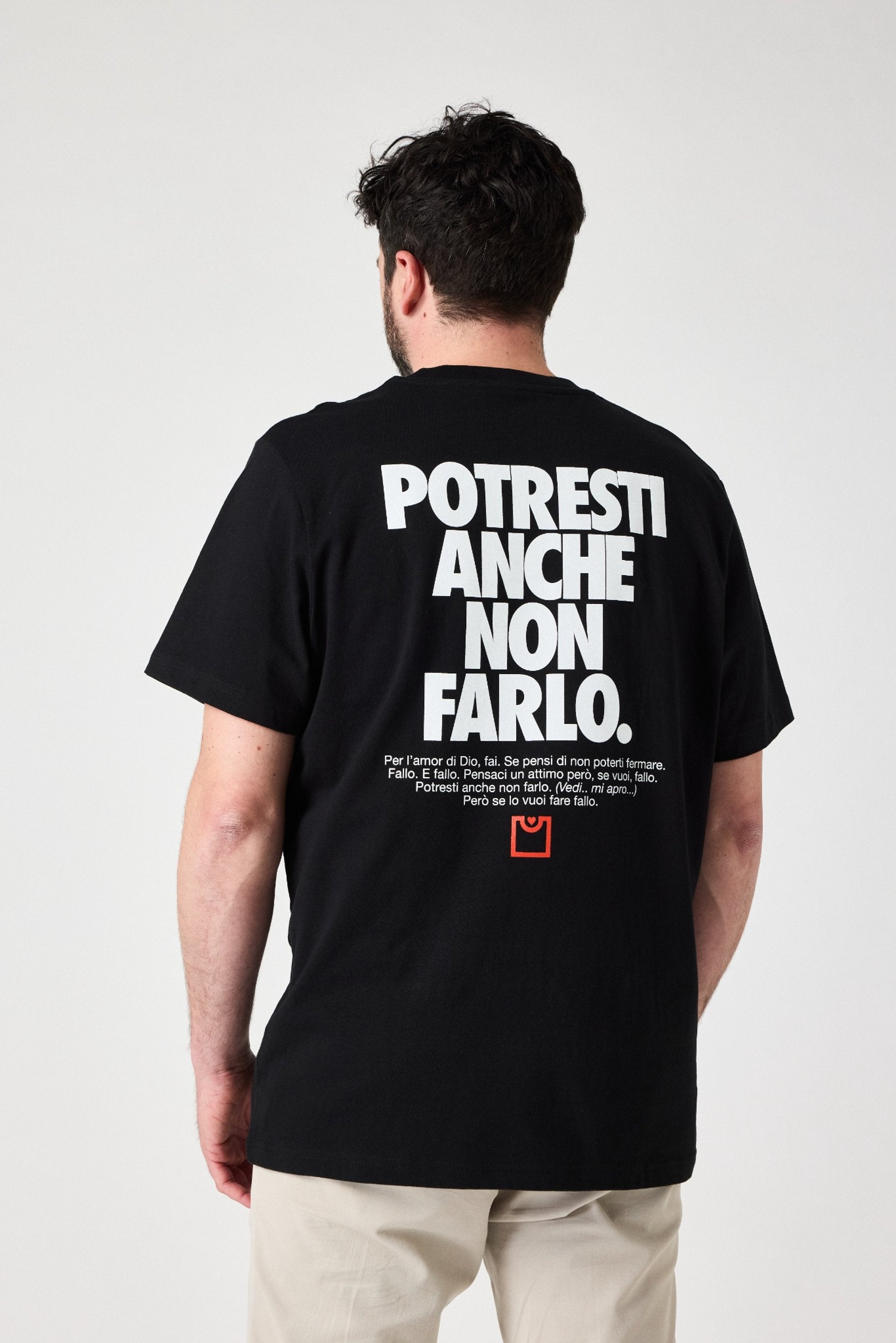 tshirt potresti anche non farlo retro uomo