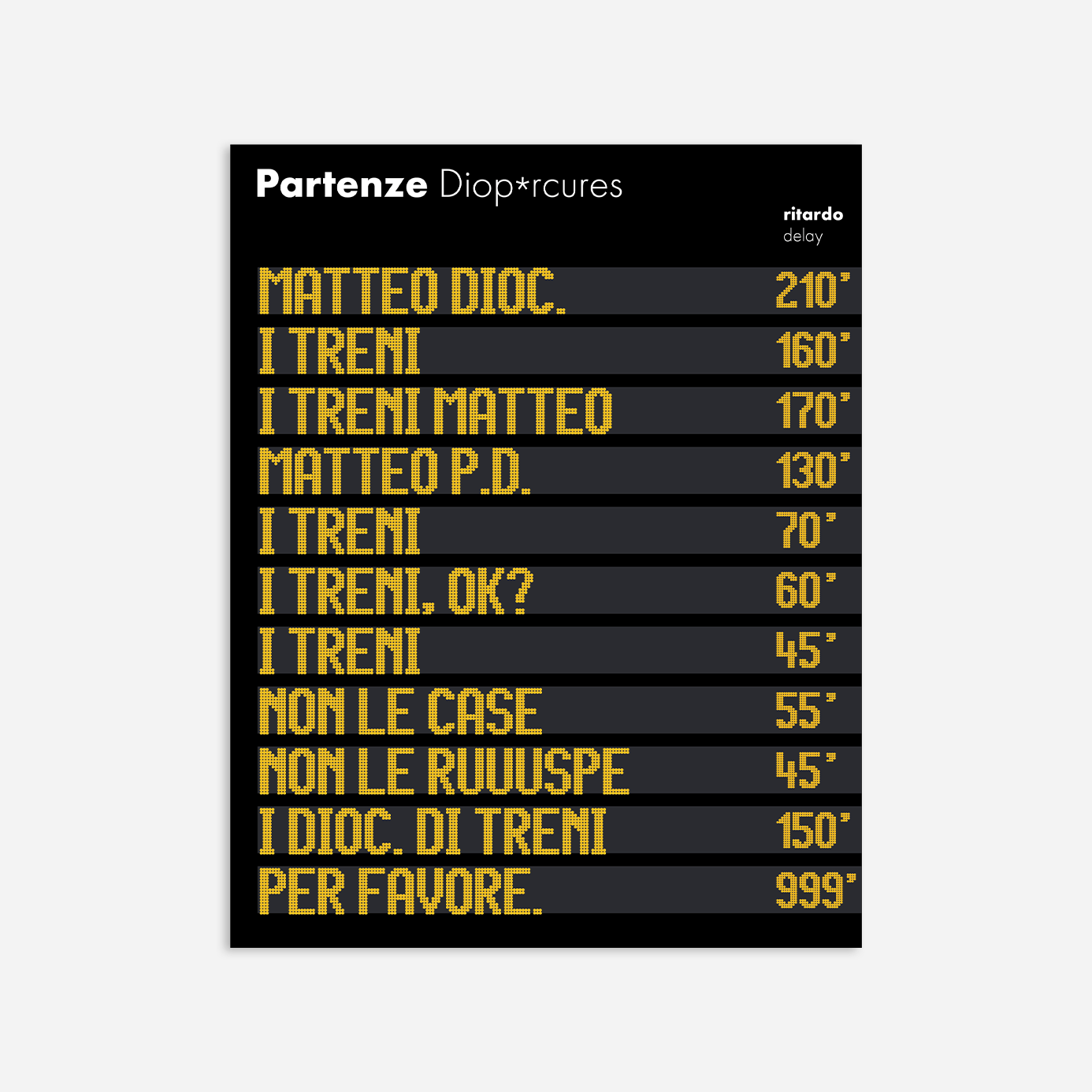 Matteo, i treni - Adesivo