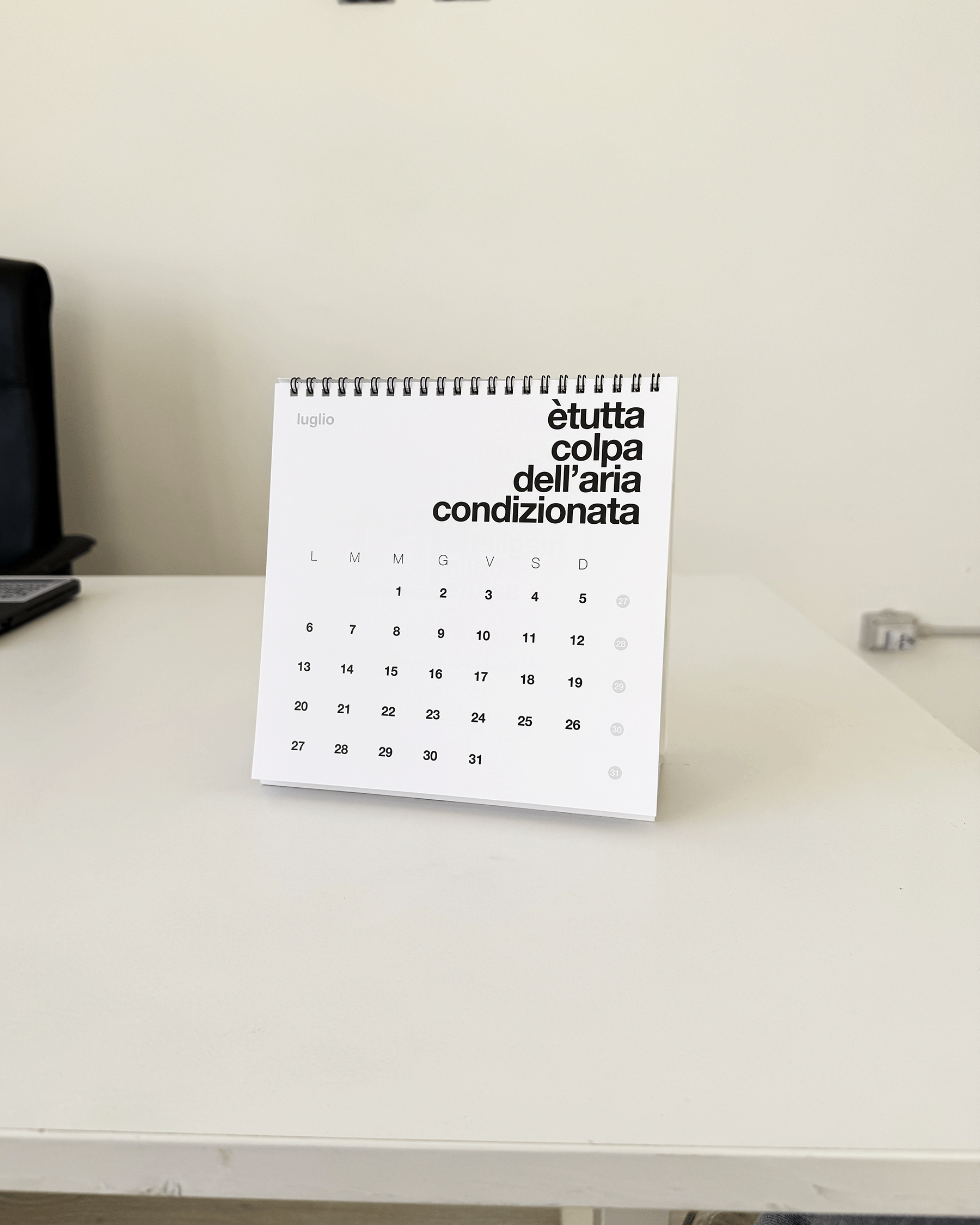 Calendario luoghi comuni 2026